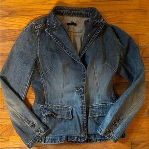 Women’s GAP Blue Denim Blazer size M